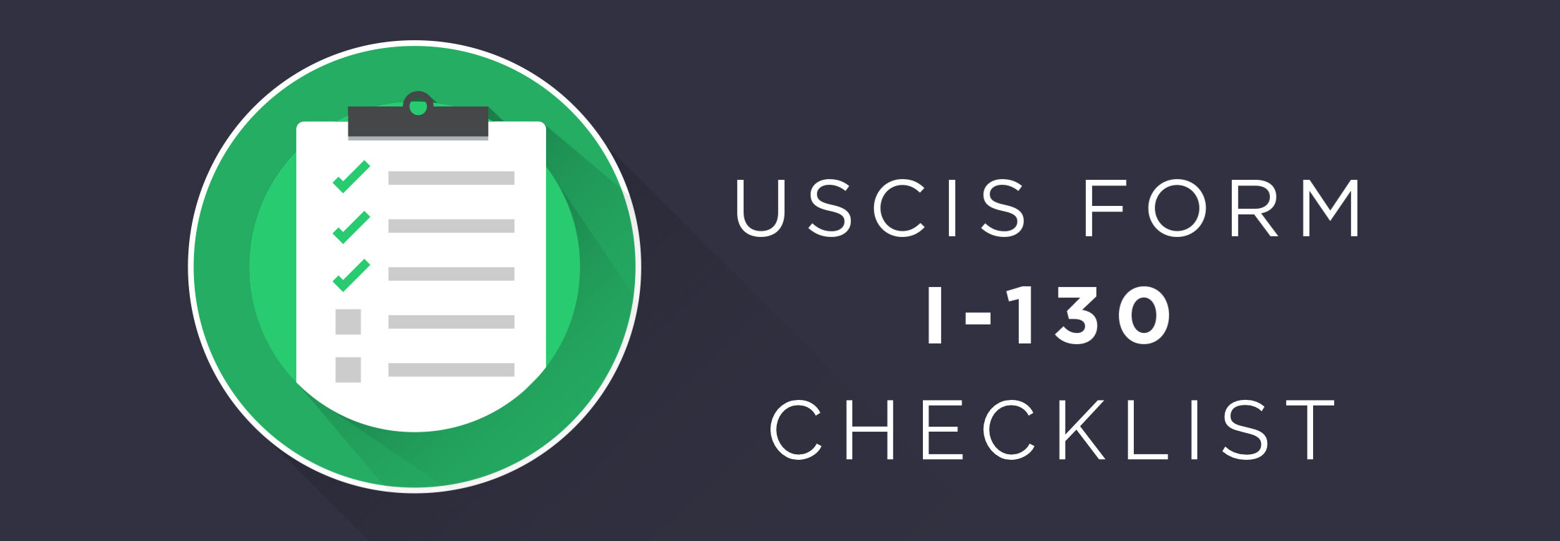 Marriage based Green Card Checklist Form I-130 Checklist